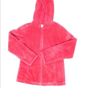 Girls pink winter jacket